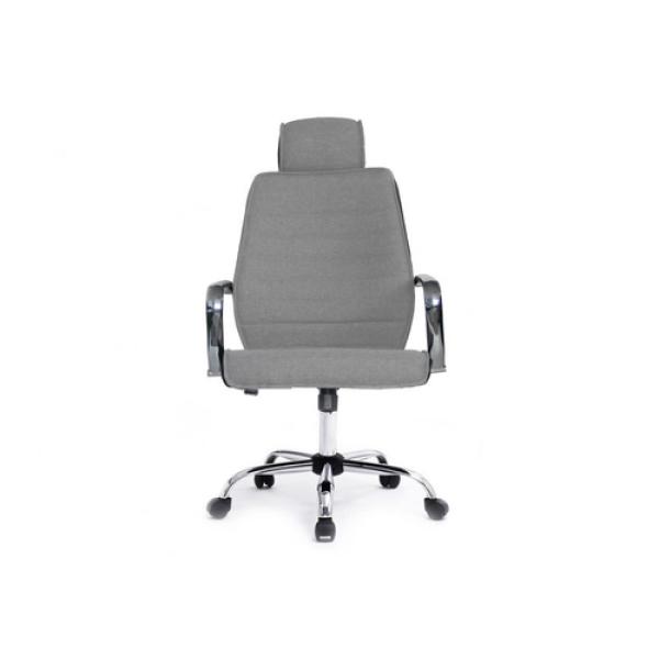 Silla De Oficina Equip Respaldo Medio Color Gris Recubrimiento Pu De Alta Calidaddiseño Ergonomico