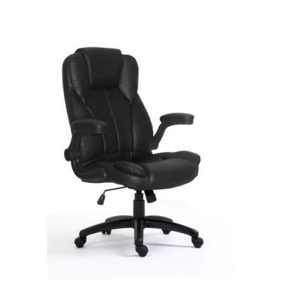 Silla De Oficina Ergonomica Equip Color Negro Recubrimiento Pu