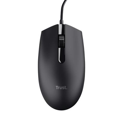 Mouse Trust Tm-101 Usb 3 Botones Y Rueda Desplazamiento 1200dpi