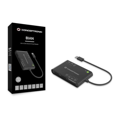 Card Reader Externo Conceptronic Lector Usb2.0 Dnie 3.0 E Y