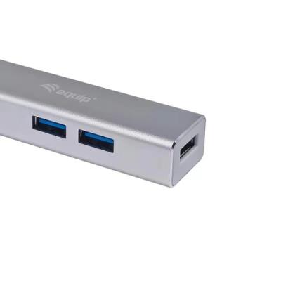 Hub Usb-c 3.1 Equip Life 4 Puertos Usb 3.0 Tipo A Carcasa De