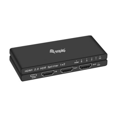 Splitter Hdmi 2.0 Ultraslim 2 Puertos Equip