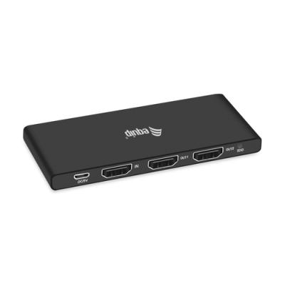 Splitter Hdmi 2.0 Ultraslim 2 Puertos Equip