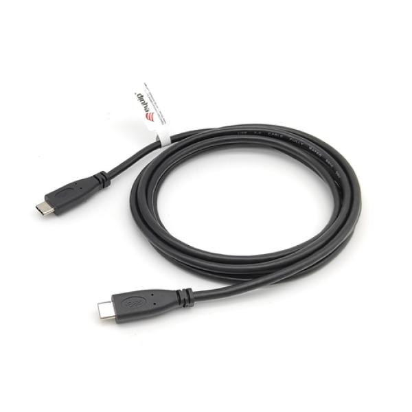 Cable Usb-c A Usb-c Macho 3m Transferencia 480mbps Color Negro