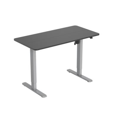 Mesa Electrica Ergonomica Altura Regulable Tablero Negro 120x60