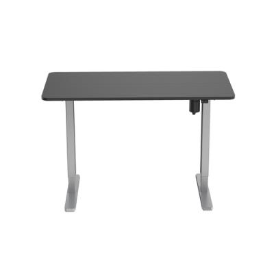 Mesa Electrica Ergonomica Altura Regulable Tablero Negro 120x60