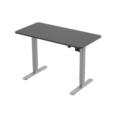 Mesa Electrica Ergonomica Altura Regulable Tablero Negro 120x60