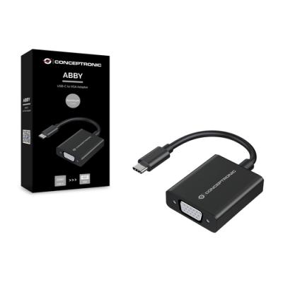 Adaptador Usb-c Conceptronic Abby05b A 1xvga Hembra 1080p