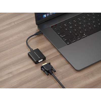 Adaptador Usb-c Conceptronic Abby05b A 1xvga Hembra 1080p