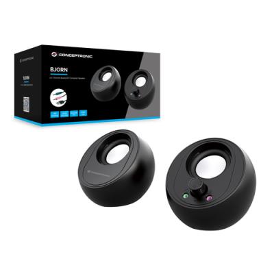 Altavoces 2.0 Bluetooth Conceptronic Bjorn01b 10w Color Negro