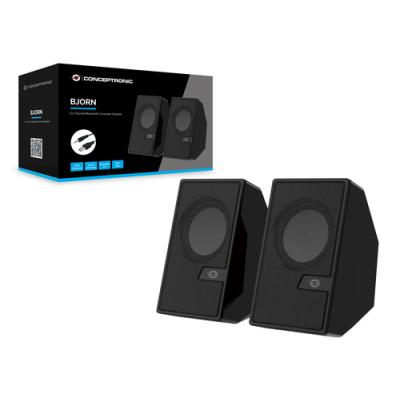 Altavoces 2.0 Bluetooth Conceptronic Bjorn02b 6w Color Negro