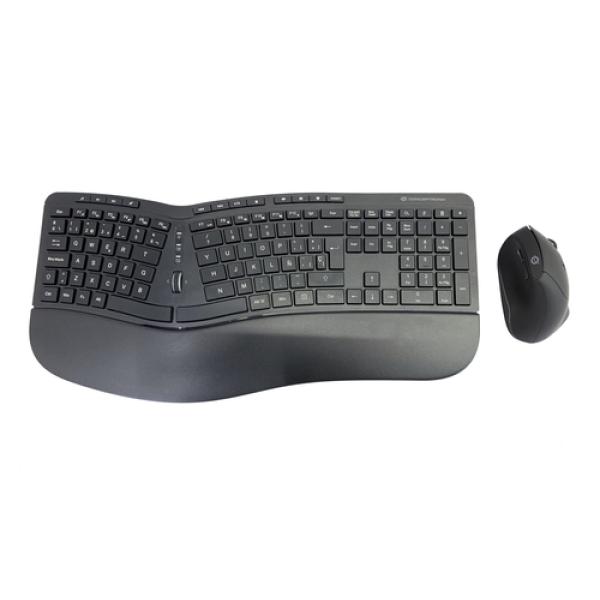 Pack Teclado Y Mouse Wireless Ergonomico Conceptronic Orazio02