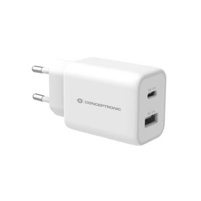 Cargador De Pared Quick Charge 3.0 Pd 1puerto Usb-c 1 Puerto