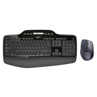 Teclado Logitech Wireless Desktop Mk710 Us Int Unifying P/n: