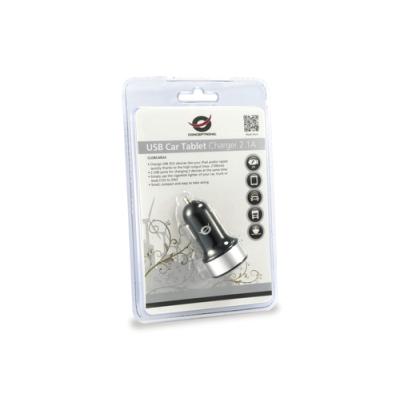 Cargador De Coche Conceptronic 5v 2xusb Para Coche 12/24v