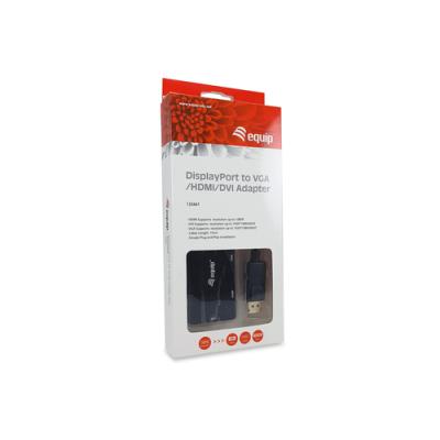 Adaptador Displayport A Vga / Hdmi / Dvi Equip 133441