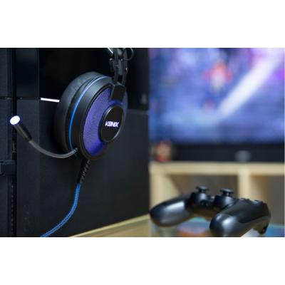 Headset Konix Ps4 Ps-700 7.1 50mm Neodimio Micro Flexible