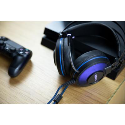 Headset Konix Ps4 Ps-700 7.1 50mm Neodimio Micro Flexible