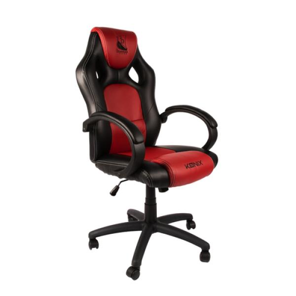 Silla Gamer Konix Drakkar Jotun Gran Comodidad Y Ergonomiaº Color Negro Y Rojo Kon Chair Dk Jotun