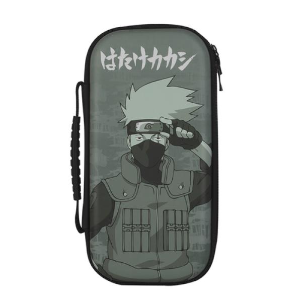 Funda Konix Switch Naruto Kakashi Compatible Con Switch Y Version Lite Red Almacenaje 8 Cartuchos Kx-bp-nar-kksh