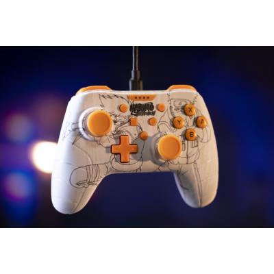 Gamepad Konix Switch Naruto Cable 3m Compatible Con Pc Color