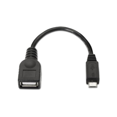 Cable USB 2.0 Aisens A101-0031/ MicroUSB Macho - USB Hembra/