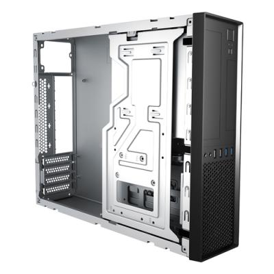 Caja Microatx Slim Unyka Slim Uk 3001 Black Posicion Horizontal