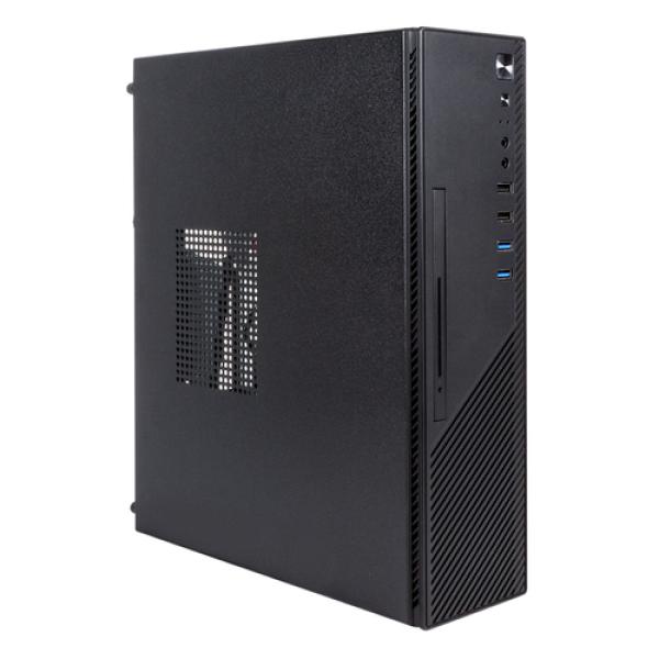 Caja Microatx Slim Unyka Uk3002 8.3l Conector Usb 3.0 2.0 Sin Fuente De Alimentación