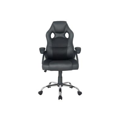 Silla De Oficina Ergonomica Equip Color Negro Recubrimiento Pu