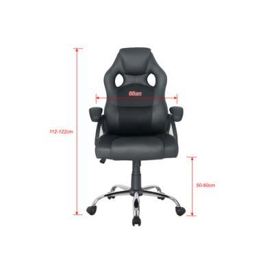 Silla De Oficina Ergonomica Equip Color Negro Recubrimiento Pu