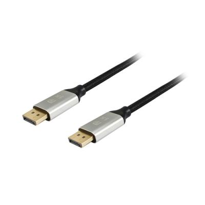 Cable Displayport A Displayport Premium 1.4 8k/60hz 1m Malla