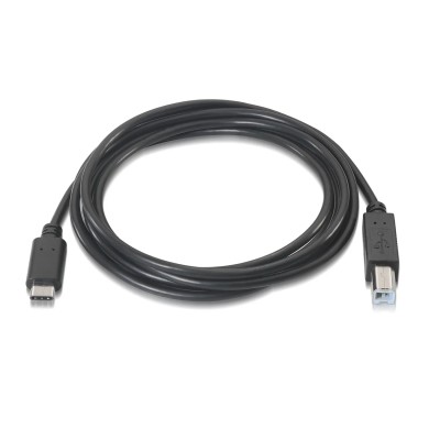 Cable USB 2.0 Impresora Aisens A107-0053/ USB Tipo-C Macho -