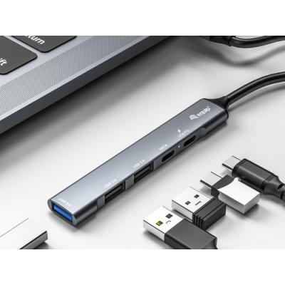 Hub Usb-c 3.2 Equip Life 2 Puertos Usb 2.0 1 Puerto Usb 3.0 1