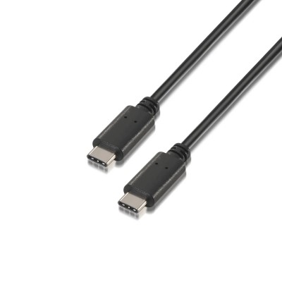 Cable USB 2.0 Tipo-C Aisens A107-0055/ USB Tipo-C Macho - USB