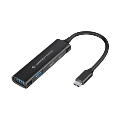 Hub Usb 3.0 Conceptronic Hubbies12b 4 Puertos Usb 3.2 2 Puertos