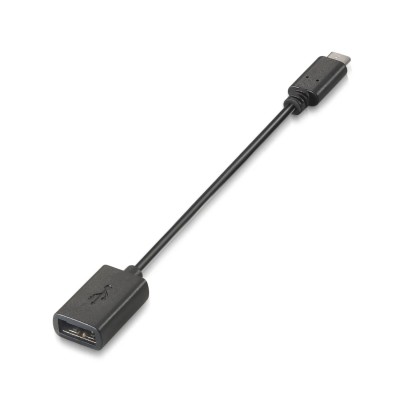 Cable USB 2.0 Aisens A107-0059/ USB Tipo-C Macho - USB Hembra/