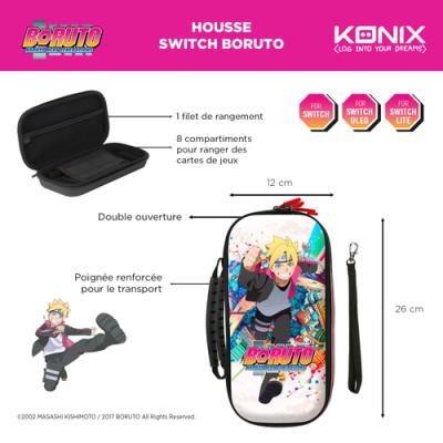 Funda Konix Switch Boruto World Compatible Con Switch Y Version