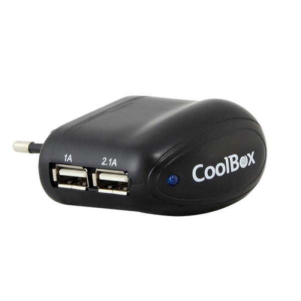 Cargador De Pared Coolbox 2xusb 2500ma