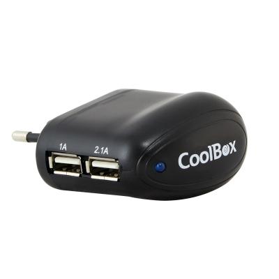 Cargador De Pared Coolbox 2xusb 2500ma