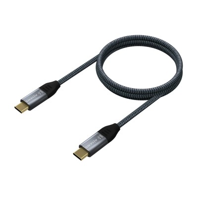 Cable USB 2.0 Tipo-C Aisens A107-0629 5A 100W/ USB Tipo-C Macho