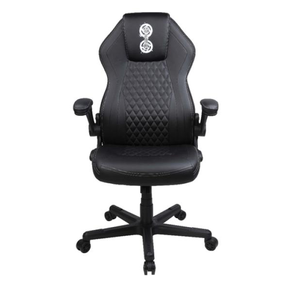 Silla Gamer Konix Jujutsu Kaisen Gran Comodidad Y Ergonomia Clase 4 / 100 Mm Color Blanco Y Negro