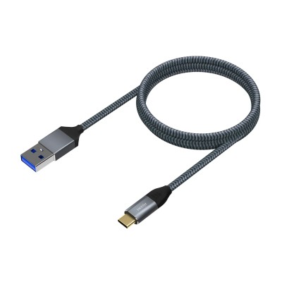 Cable USB 3.1 Tipo-C Aisens A107-0631/ USB Tipo-C Macho - USB