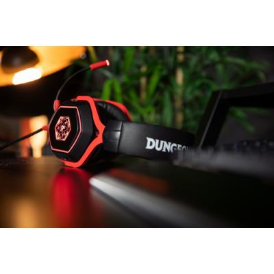 Headset Konix Dungeons And Dragons 7.1 D20 Micro Flexible