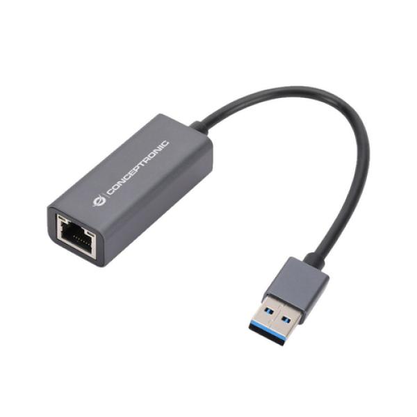 Adaptador Usb 3.0 A Gigabit Ethernet Rj45 Compatible Nintendo Switch Conceptronic