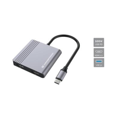 Docking Usb-c Conceptronic Donn013 A 2xhdmi 1xusb-a 3.0 1xusb-c