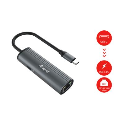 Adaptador Usb-c Equip 133486 A 1xusb-c Pd 100w 1x1gb Rj45