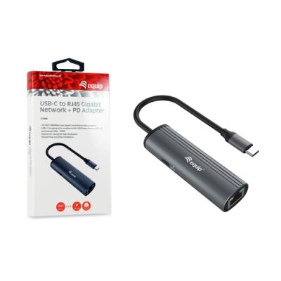 Adaptador Usb-c Equip 133486 A 1xusb-c Pd 100w 1x1gb Rj45