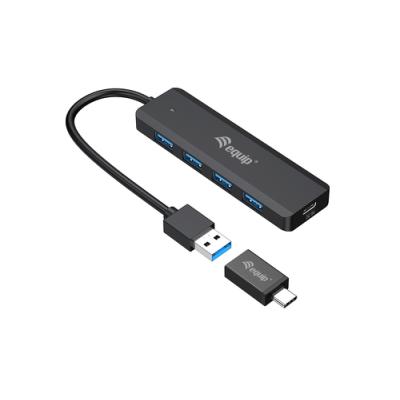 Hub Usb 3.2 Equip Life A 4 Puertos Usb 3.2 Incluye Adaptador