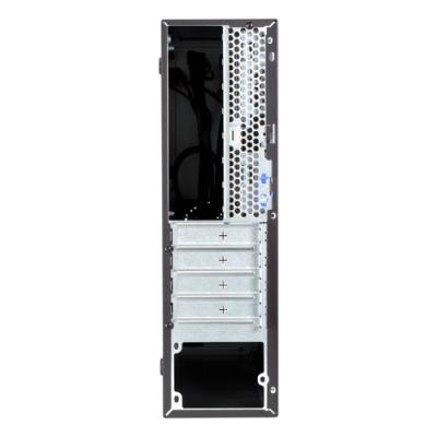 Caja Microatx Slim Unyka Uk3003 De 8.3l Colo Negro Diseño