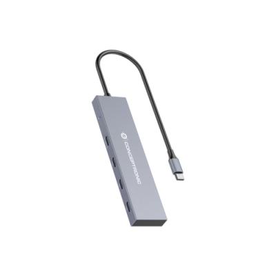 Hub Usb 3.2 Conceptronic Hubbies14g 4 Puertos Usb-c 10gbps 100w